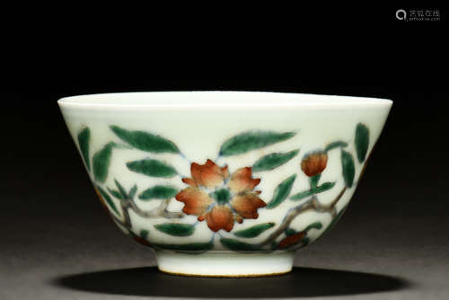 DOUCAI 'FLOWERS' CUP