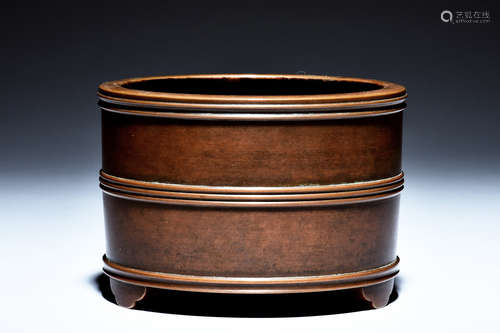 BRONZE TRIPOD CENSER