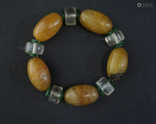 A GU JADE BRACELET