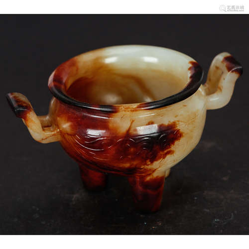 CHINESE ARCHAIC JADE CENSER