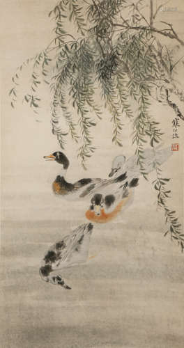 CHINESE SCROLL PAINTING