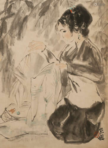 CHINESE SCROLL PAINTING