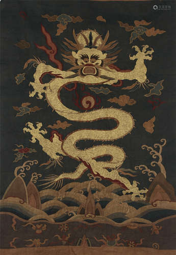 CHINESE KESI DRAGON TEXTILE