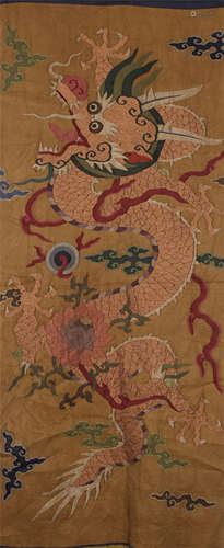 CHINESE KESI DRAGON TEXTILE