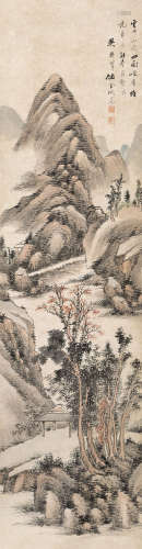 金城（1878～1926） 山水 立轴 设色纸本