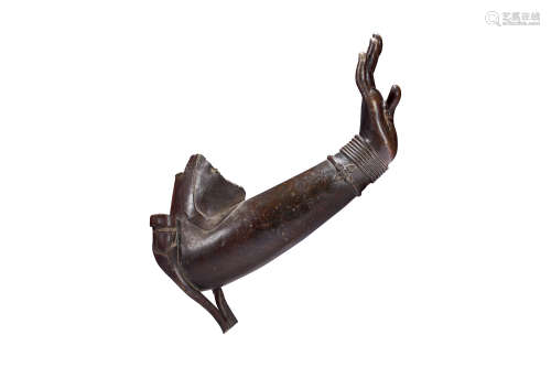 13世纪 菩萨手臂 合金铜
