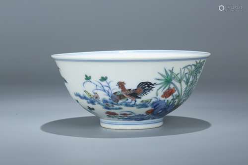 A Chinese Famille Rose Porcelain Bowl