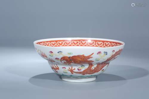 A Chinese Famille Rose Porcelain Bowl