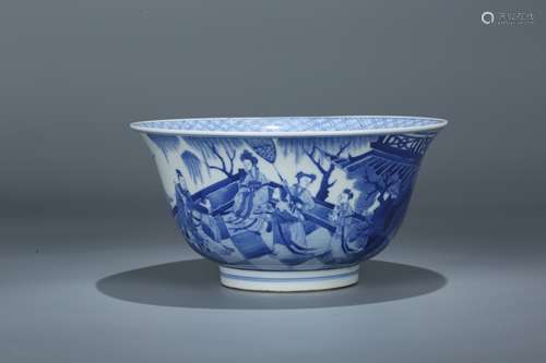 A Chinese Blue and White Porcelain Bowl