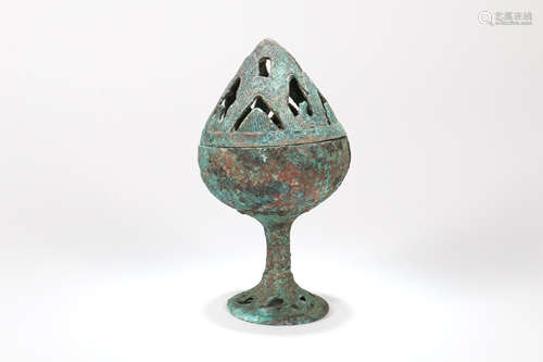 A Chinese Bronze Incense Burner