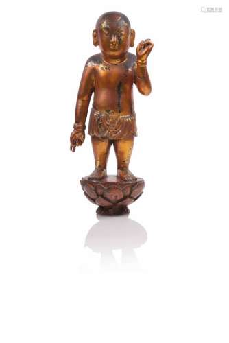 Statuette de bouddha enfant