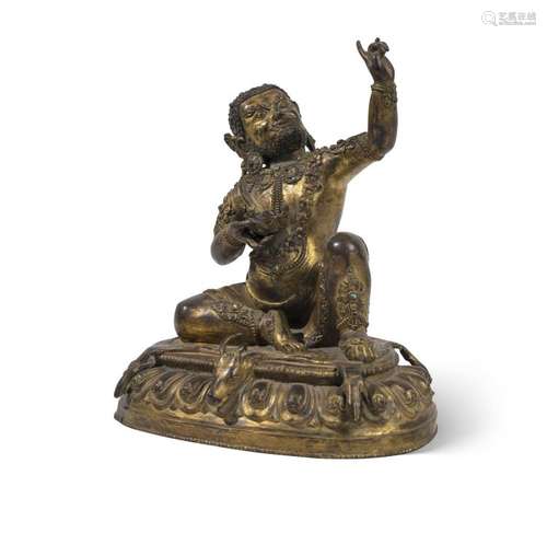 Statuette de Mahasiddha Virupa