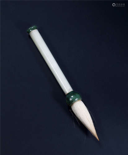 18世纪 白玉大锋笔