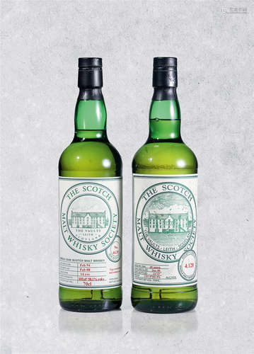 SMWS老标4.120 HIGHLAND PARK 20年/SW 老标 44.35 CRAIGELLACHIE 14年