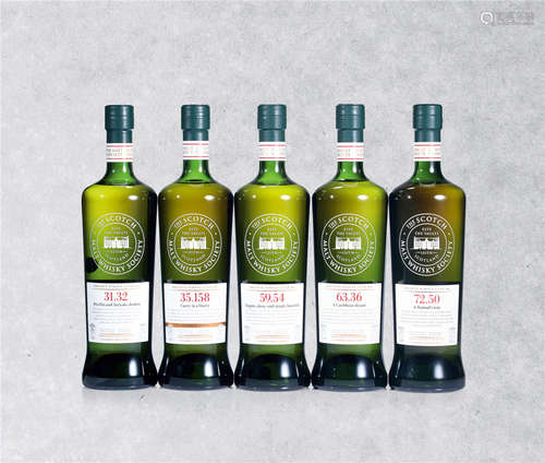 SMWS瓶装31.32 ISIE OF JURA 26年/SMWS瓶装63.36Glentauchers 26年/SW装瓶72.50 Miltonduff 31年/SW装瓶59.54 Teaninich 32年/SW装瓶35.158 Glen Moray28年