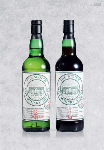 SMWS老标27.67 SPRING BANK 12年/SMWS 老标 53.103 CAOLILA 13年