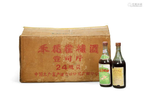 80年代 原箱禾花雀补酒 （马来西亚回流） 600ML