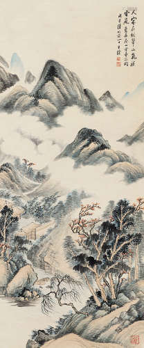 吴子深（1893～1972） 山水 立轴 纸本