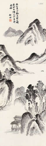 陈师曾（1876～1923） 山水 立轴 纸本