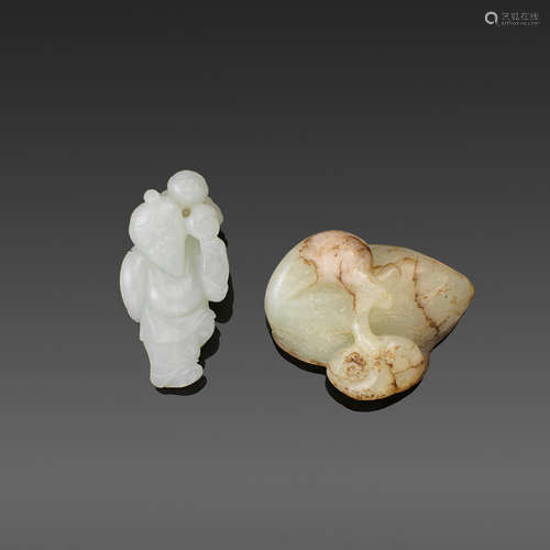 Two jade carvings