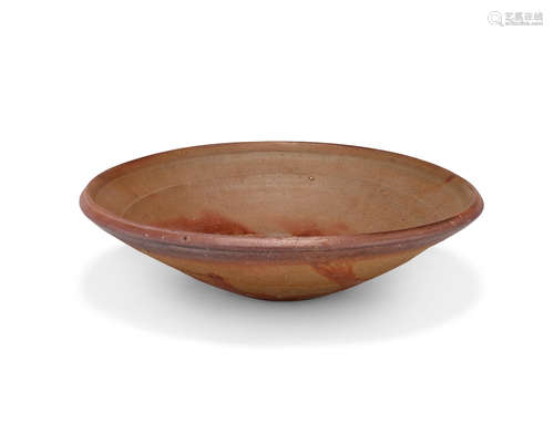 Fujiwara Yu (1932-2001), Showa era A Bizen stoneware bowl