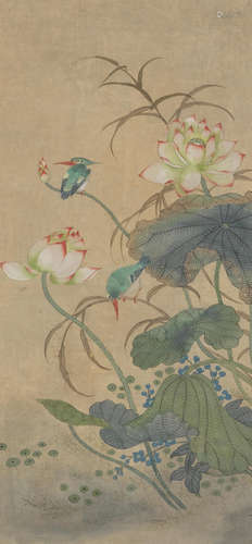 Kingfisher and Lotus Anonymous (19th Century)