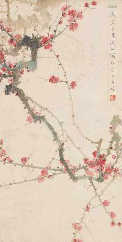 Two Paintings of Flowers Various Artists (19th/20th century)