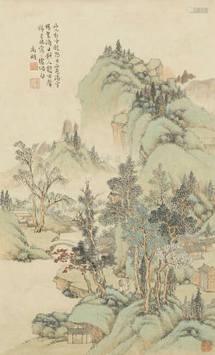 Landscape  After Wen Zhengming (20th century)