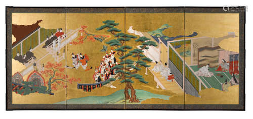 Scenes from the Tale of Genji Anonymous (19th century)