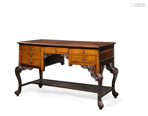 Sri Lanka, late 18th/early 19th century  A Rosewood Desk