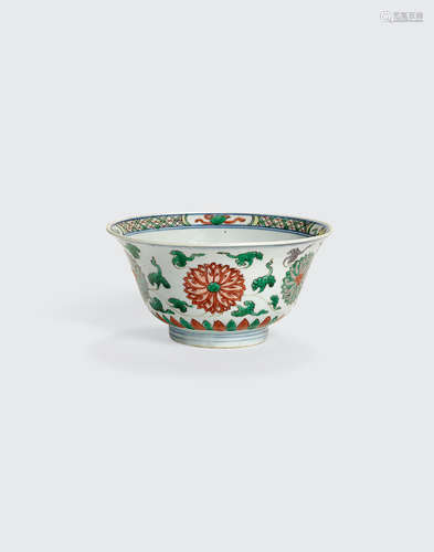 18th century A wucai bowl