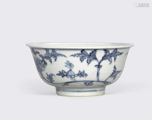 Ming dynasty A blue and white porcelain bowl