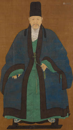 Portrait of the Scholar Hu Yuan  Anonymous (17th/18th century)