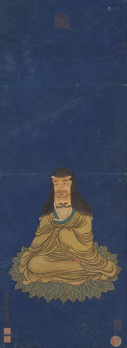 Two paintings of Buddhist Figures Various Artists (20th century)