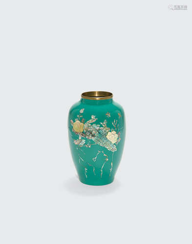 Korea, 20th century A lacquer vase