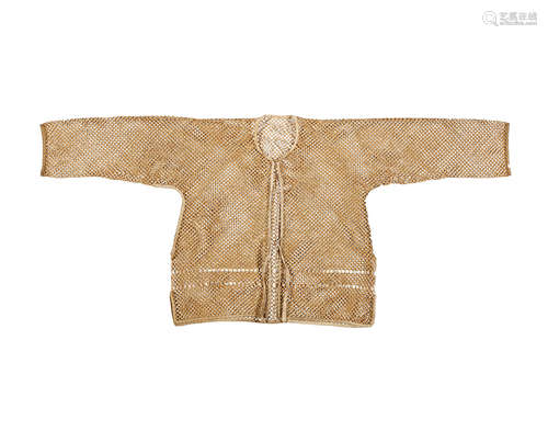 19th century A bamboo man's jacket