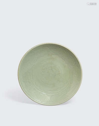 Ming dynasty A large longquan celadon dish