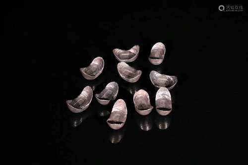 Ten Silver Ingots