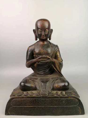 A Gilt Bronze Buddha Statue