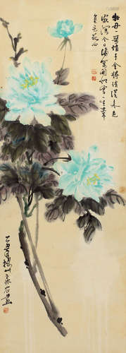 王裕农（b.1943） 牡丹 镜心 设色纸本