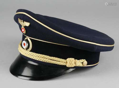 Reichspost. Peaked cap for officials of the higher service.