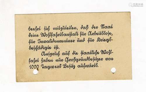 3 Anti-Papen Spottkarten, um 1930.