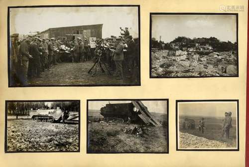 World War I - Photo album with 85 interesting pictures around 1917