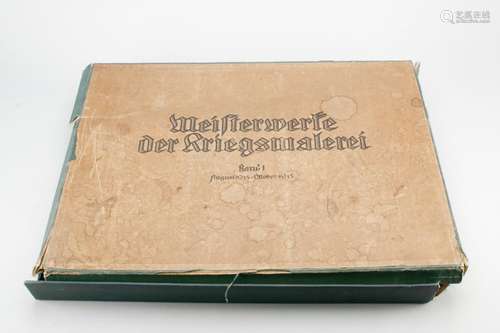 Meisterwerke der Kriegsmalerei (Masterpieces of War Painting). Rare book.