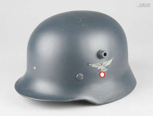 Paradestahlhelm der Luftwaffe. Aluminium.