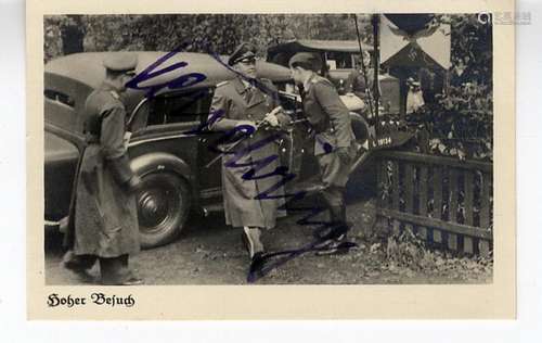 Autograph / Signature -Kesselring, Albert (1885-1960). GFM.