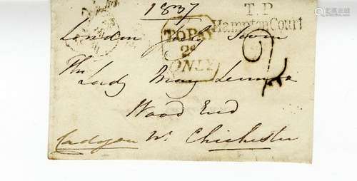 Autograph - Great Britain. Brudenell, James. Earl of Cardigan