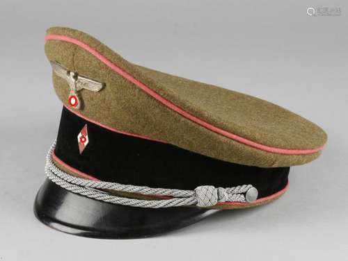 HJ / NS-Ordensburgen. Peaked cap for HJ leaders commanded to the teaching staff of the Nazi Ordensburgen