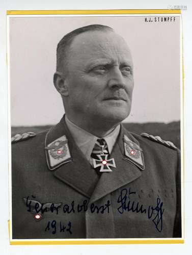 Stumpf, Hans-Jürgen (1889-1968). Generaloberst.