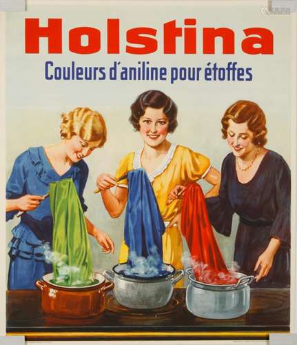 Poster / Placard - Holstina. Colores Alemanes para tenir en casa. Plakat, um